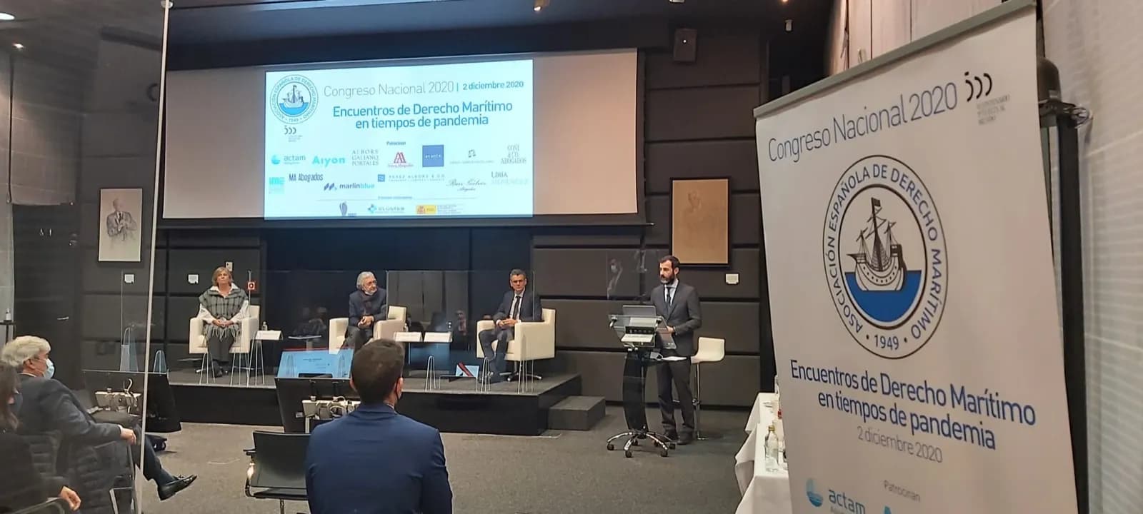 La pandemia, protagonista del congreso anual de la Asociación Española de Derecho Marítimo