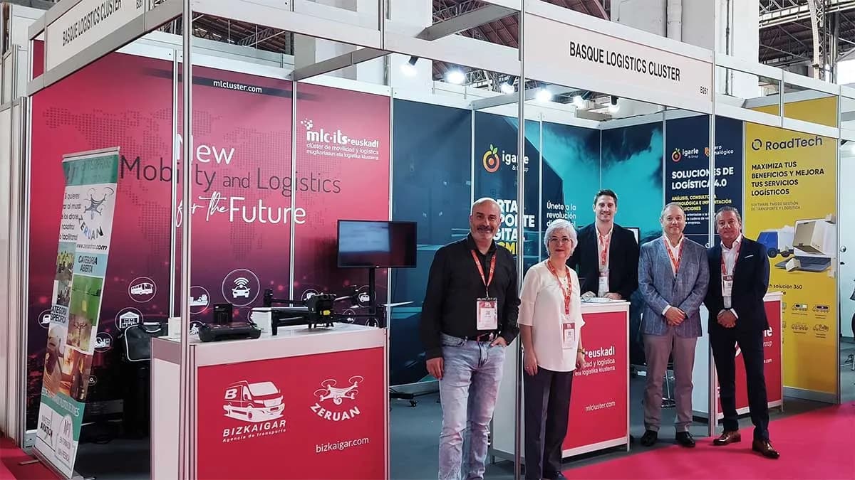 El Clúster de Movilidad y Logística de Euskadi participa en el Salón Internacional de la Logística en Barcelona