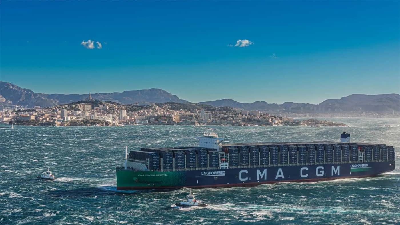 CMA CGM reporta ingresos de 11.800 millones de dólares en el primer trimestre de 2024