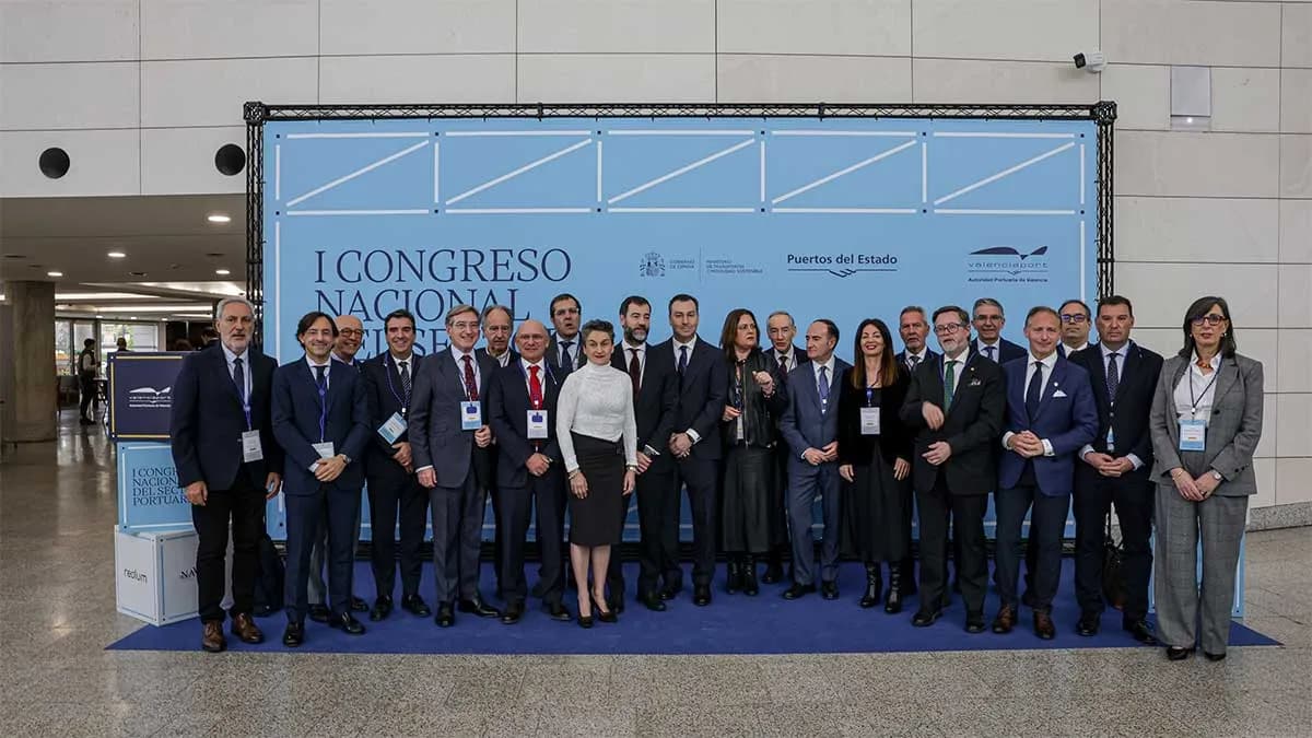 El I Congreso Nacional Portuario reúne en Valencia a más de 650 personas para debatir el futuro estratégico del sector
