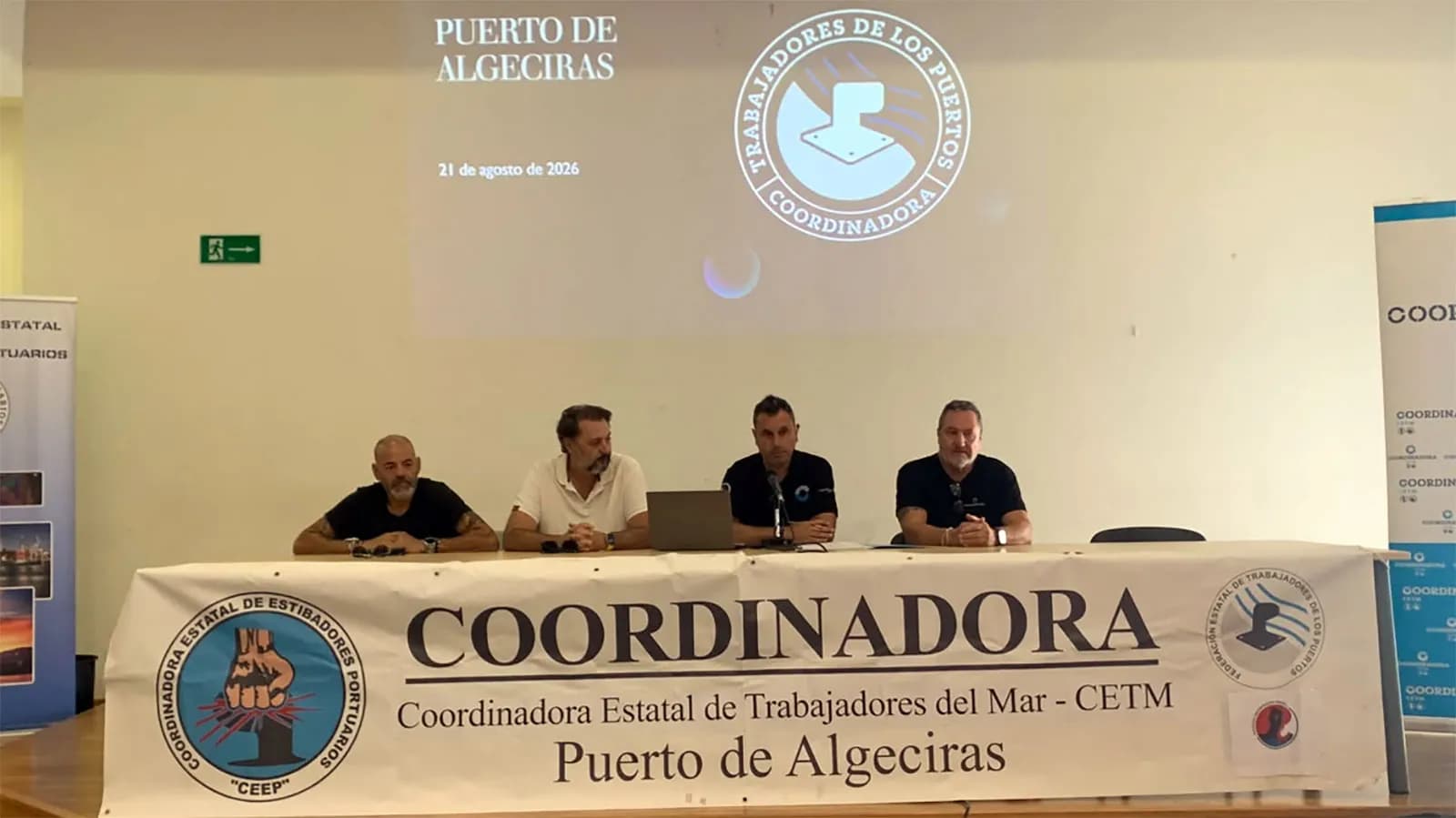 Coordinadora Andalucía consolida desde Algeciras su proyecto de unidad en los puertos