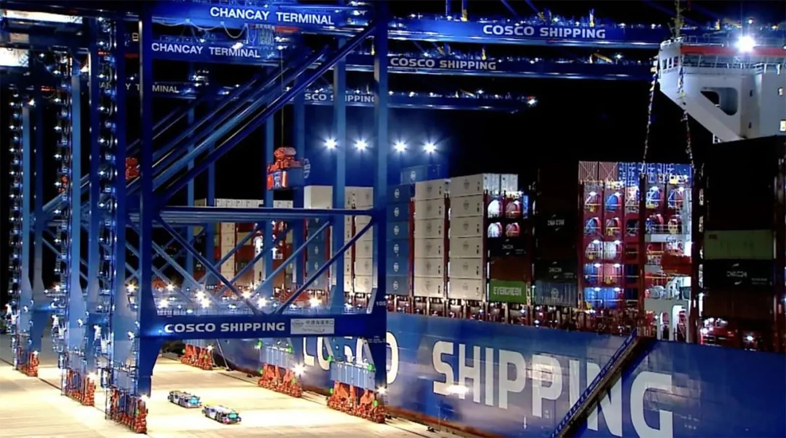 COSCO Shipping Ports increases its traffic by 7.9% to exceed 80 million TEUs in the first half of the year
