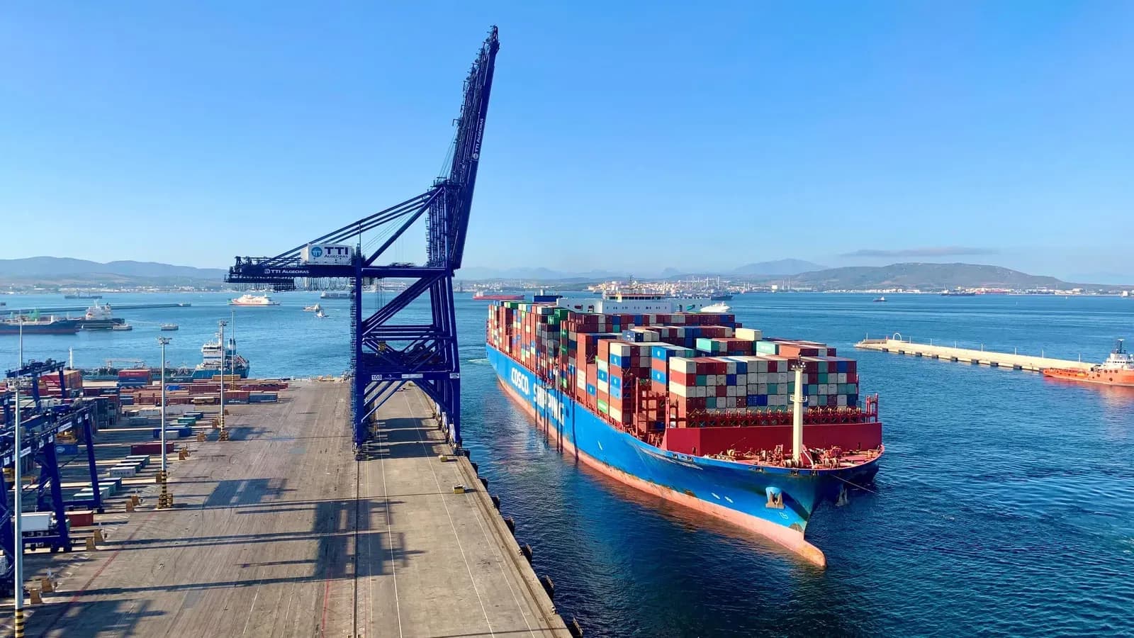 COSCO amplía su oferta entre España y Canadá con una conexión directa desde Algeciras y Sagunto a Montreal