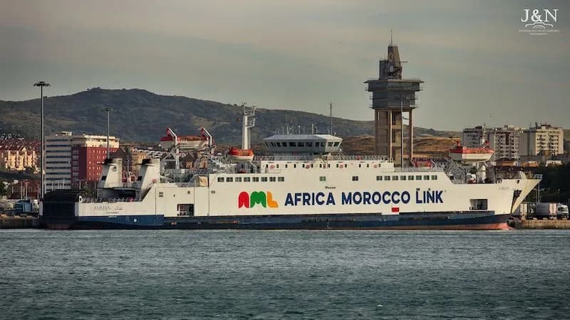 El «Amman» ya opera para AML en el Estrecho