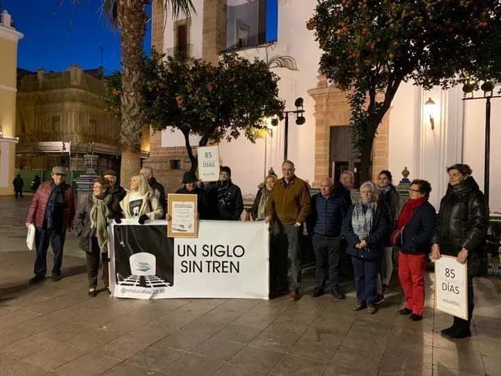 La Plataforma «Un Siglo Sin Tren» se prepara para su manifestación número 300 en Algeciras
