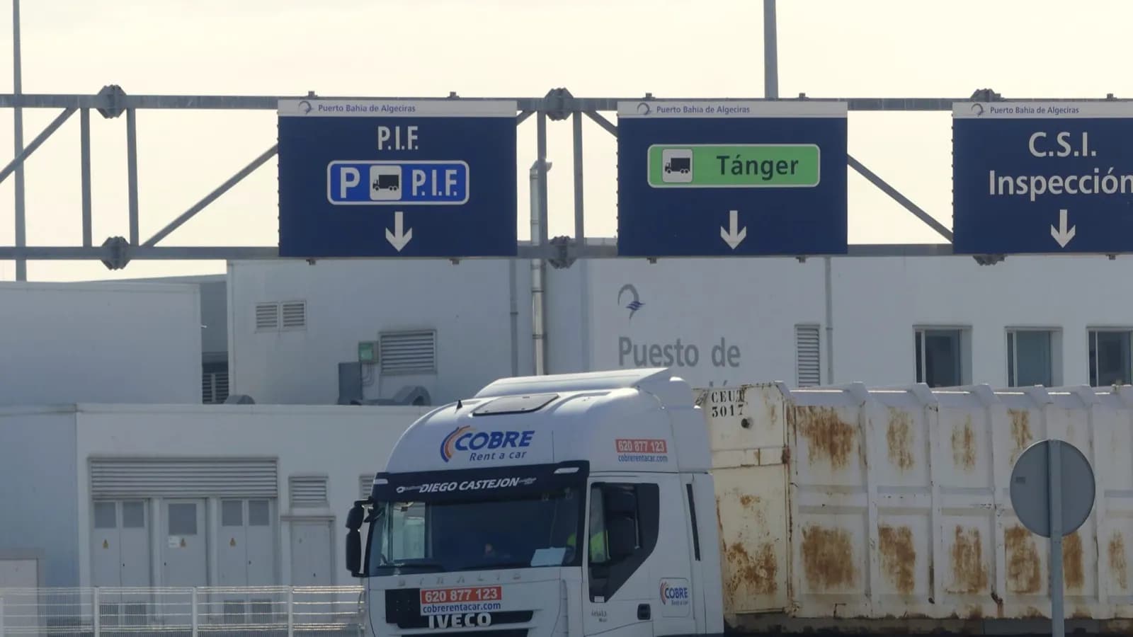 Se reduce el número de expedientes pendientes en el PCF del puerto de Algeciras