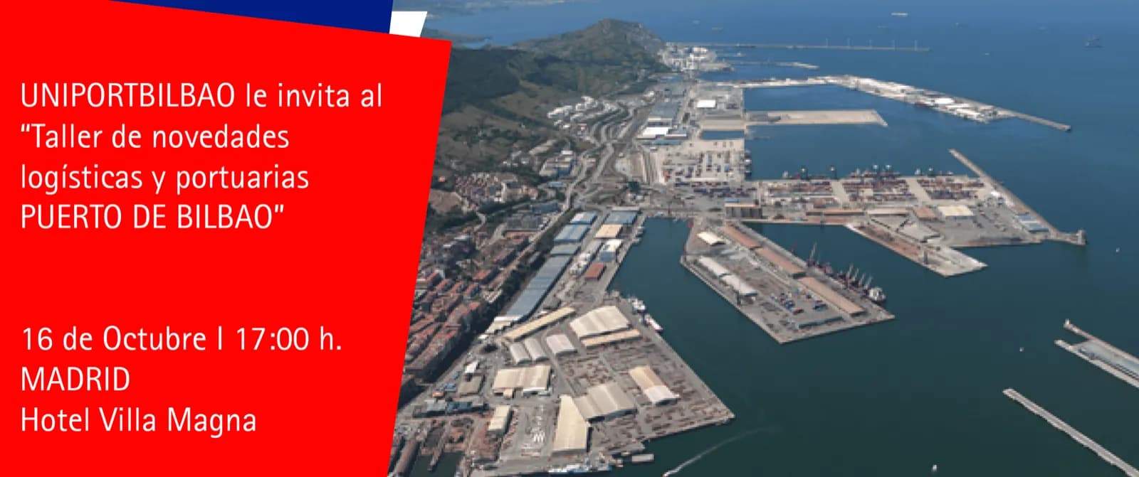 Empresas del puerto de Bilbao compartirán un taller de logística en Madrid