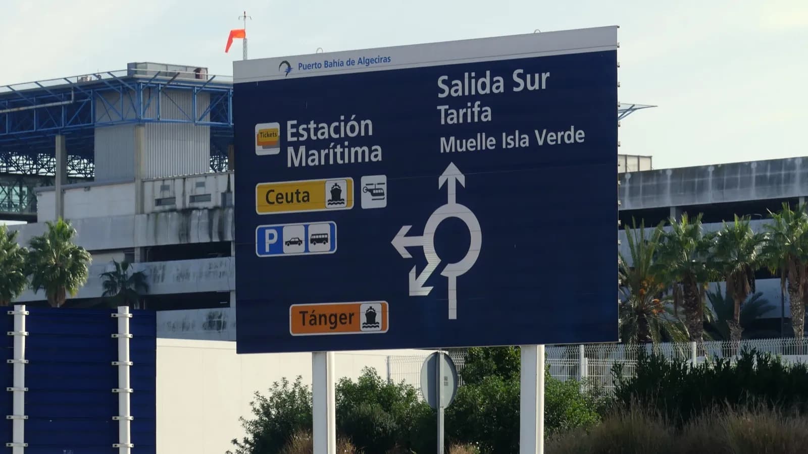 La APBA cambiará las señales de las terminales de pasajeros de las estaciones marítimas de Algeciras y Tarifa