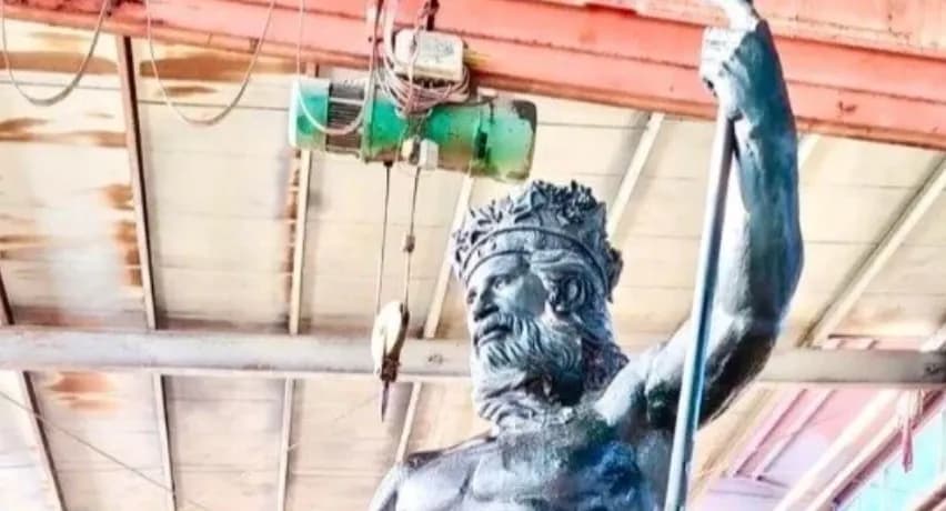 El Puerto de Málaga vota a favor de instalar las esculturas de Neptuno y Venus tras meses de polémica
