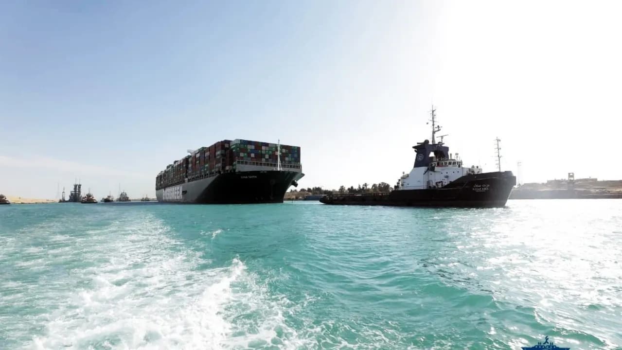 El Canal de Suez y la propietaria del «Ever Given» llegan a un acuerdo para liberar el buque el próximo miércoles