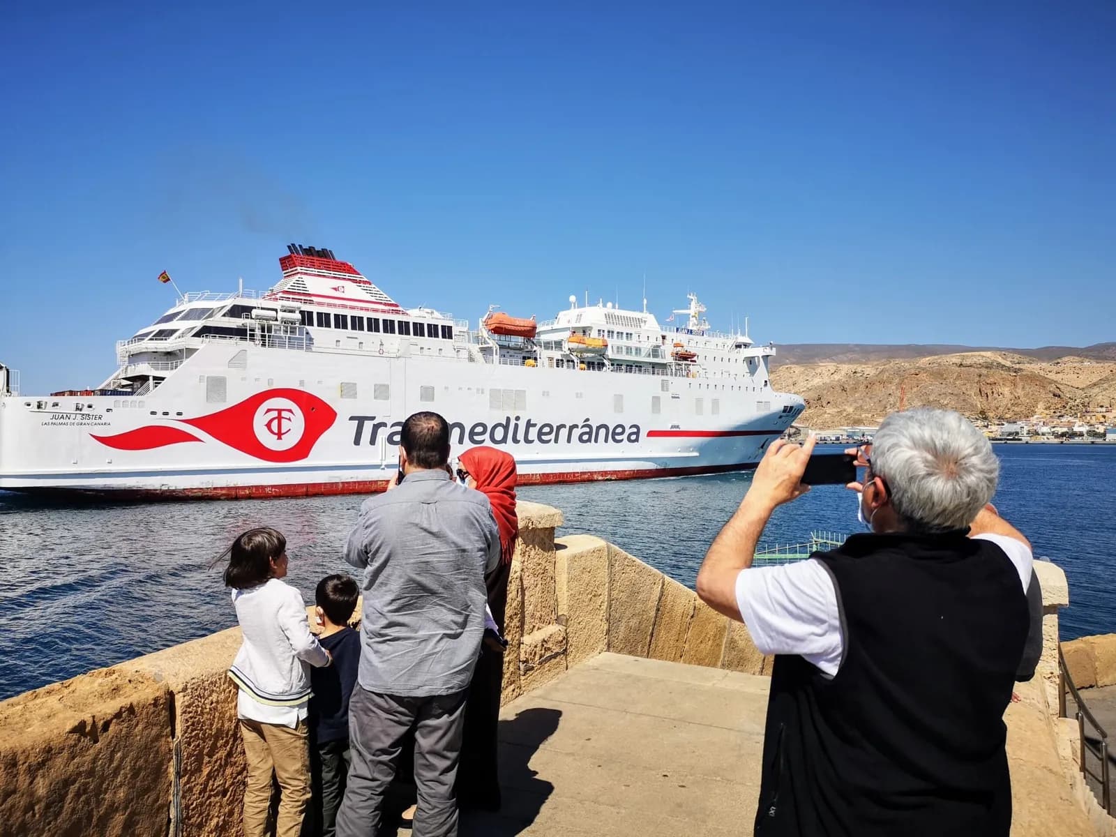 Armas Trasmediterránea reforzará las conexiones entre Melilla y los puertos de Almería y Motril con nuevas rotaciones semanales