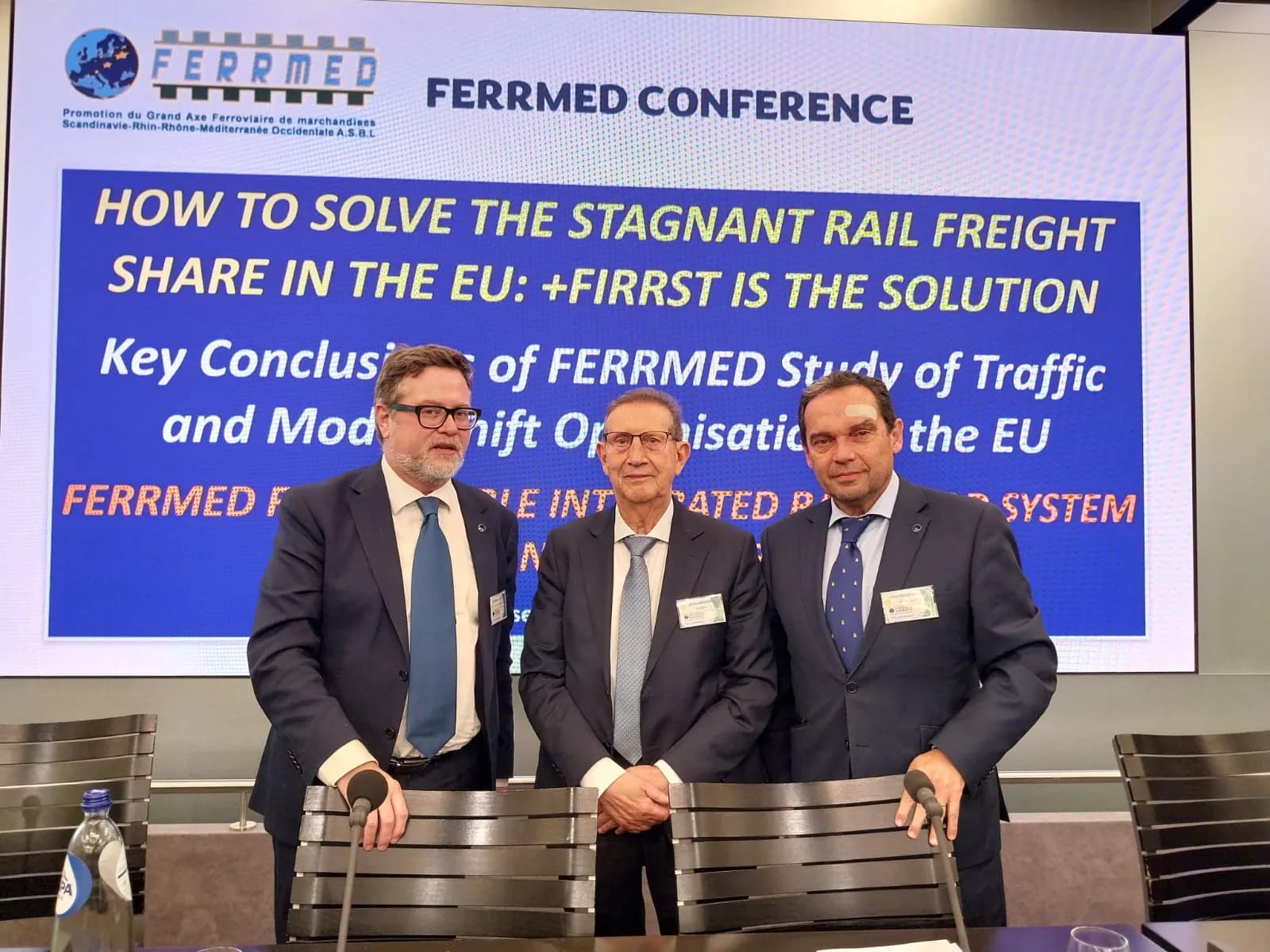 Tarragona impulsa la intermodalidad ferroviaria en la conferencia de FERRMED en Bruselas