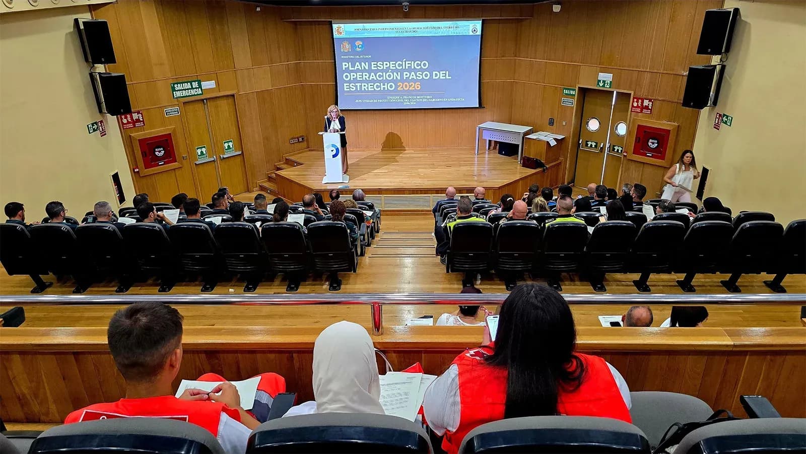 Protección Civil imparte en Algeciras un curso de coordinación al personal de la OPE