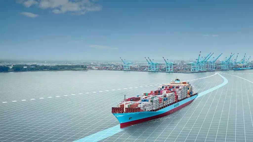Maersk gains volume in all its businesses in the first quarter, but pressure on freight drags down operating profit