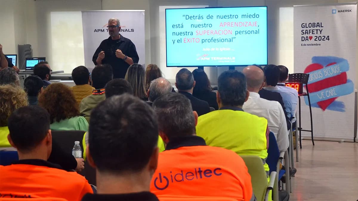 La curiosidad y el aprendizaje continuo protagonizan el Global Safety Day de APM Terminals Algeciras