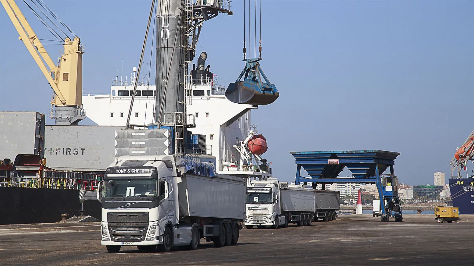 El tráfico total del Puerto de la Bahía de Cádiz crece un 10,6% hasta julio