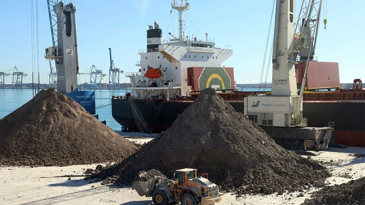 El Puerto de Castellón registra un crecimiento del 56% en el tráfico total de mercancías