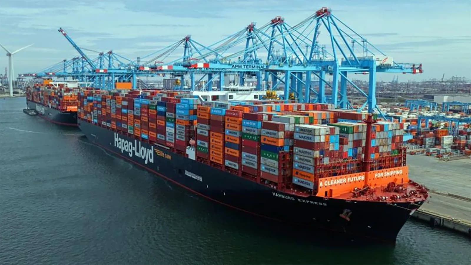 Hapag-Lloyd adquiere el 25% de la terminal de APM Terminals en Maasvlakte II de Róterdam