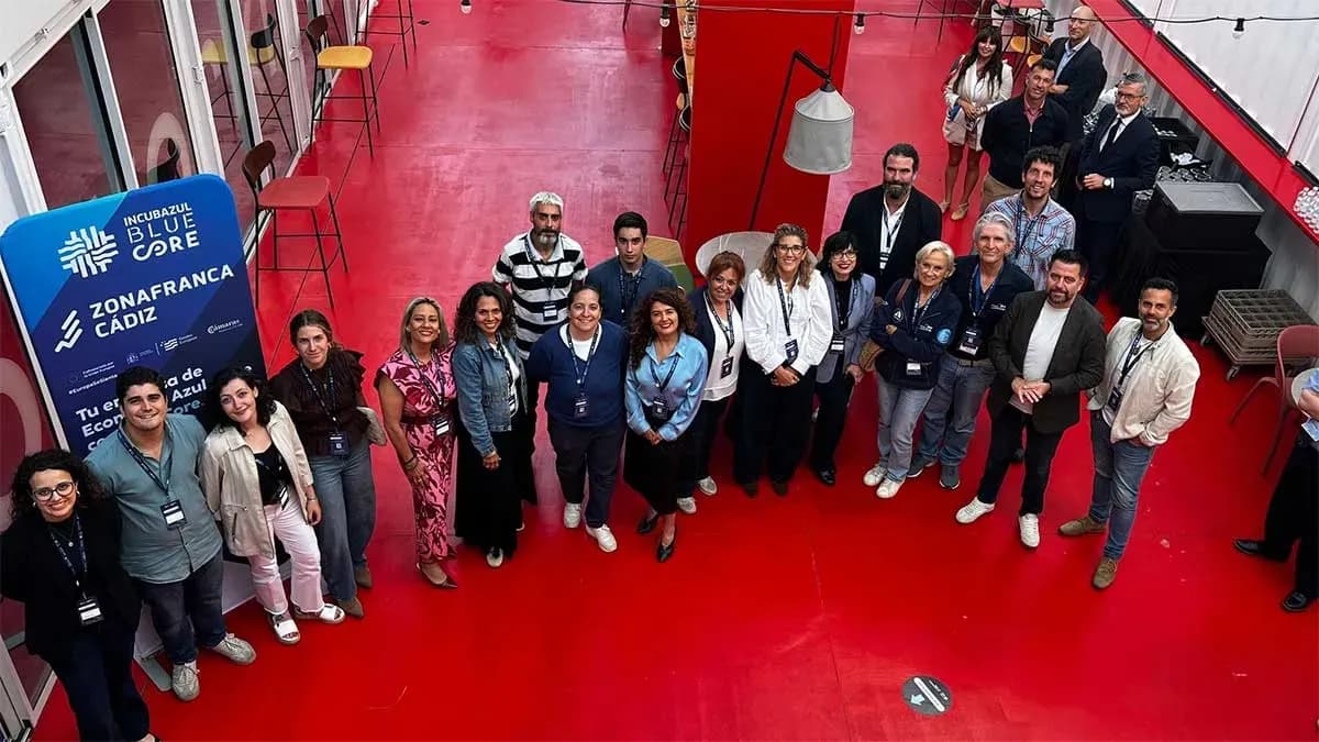The Zona Base-Incubazul building hosts the first edition of the Blue Exterior EXPO fair in Cádiz