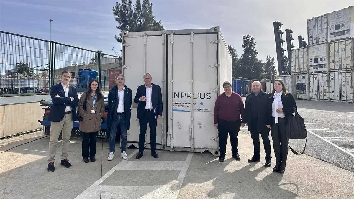 Un sistema de refrigeración pasiva para contenedores completa su fase de demostración en el Puerto de Barcelona
