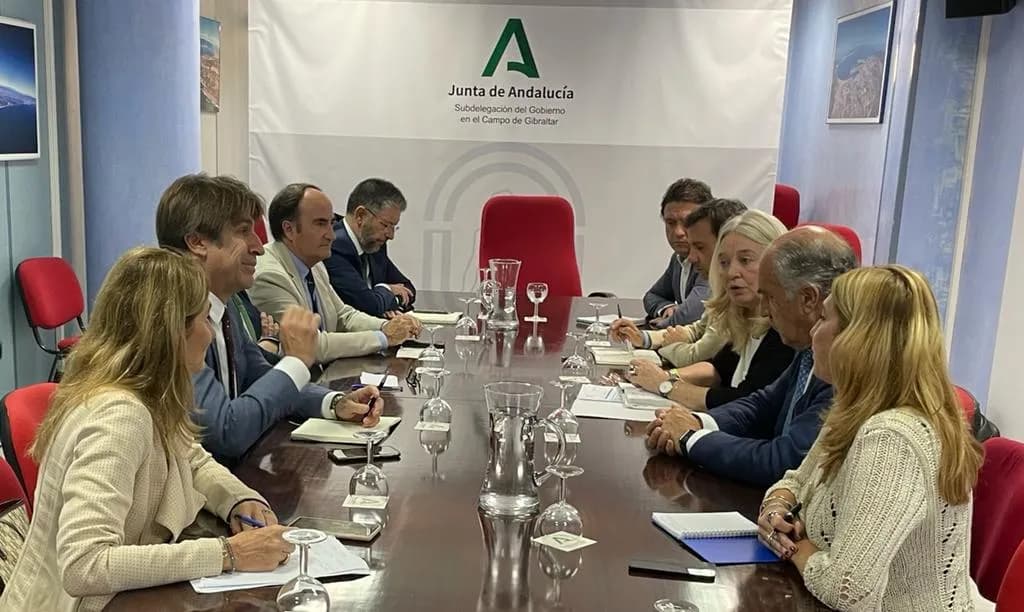 La Junta de Andalucía expone ante la AGI las principales actuaciones en el Campo de Gibraltar