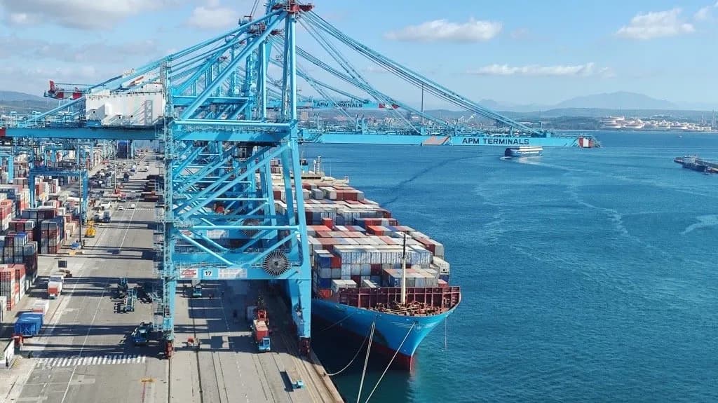 Maersk leads the capacity growth in the intra-European container market over the past year
