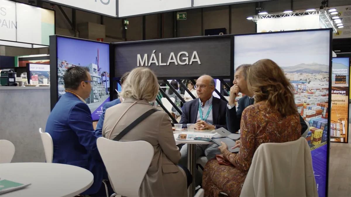 El Puerto de Málaga promociona sus servicios reefer en Fruit Attraction
