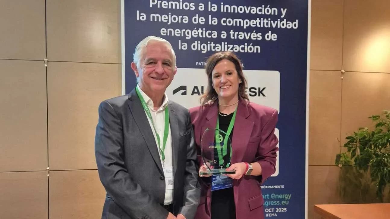 Moeve recibe el premio enerTIC por su aplicación GMA en la digitalización de los Energy Parks andaluces