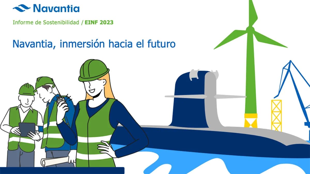 Navantia publica su Informe de Sostenibilidad 2023