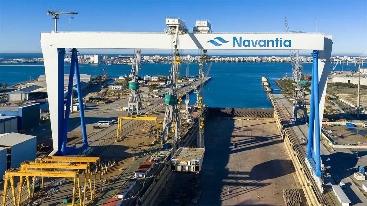 Navantia se adjudica cuatro contratos del Ministerio de Defensa para el mantenimiento de buques de la Armada