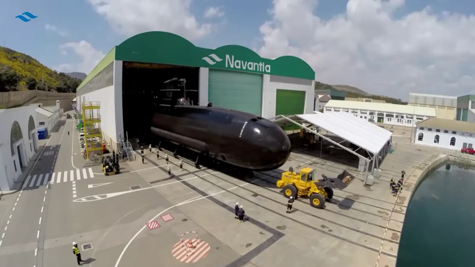 Navantia ultima la ceremonia de puesta a flote del submarino S-81 Issac Peral