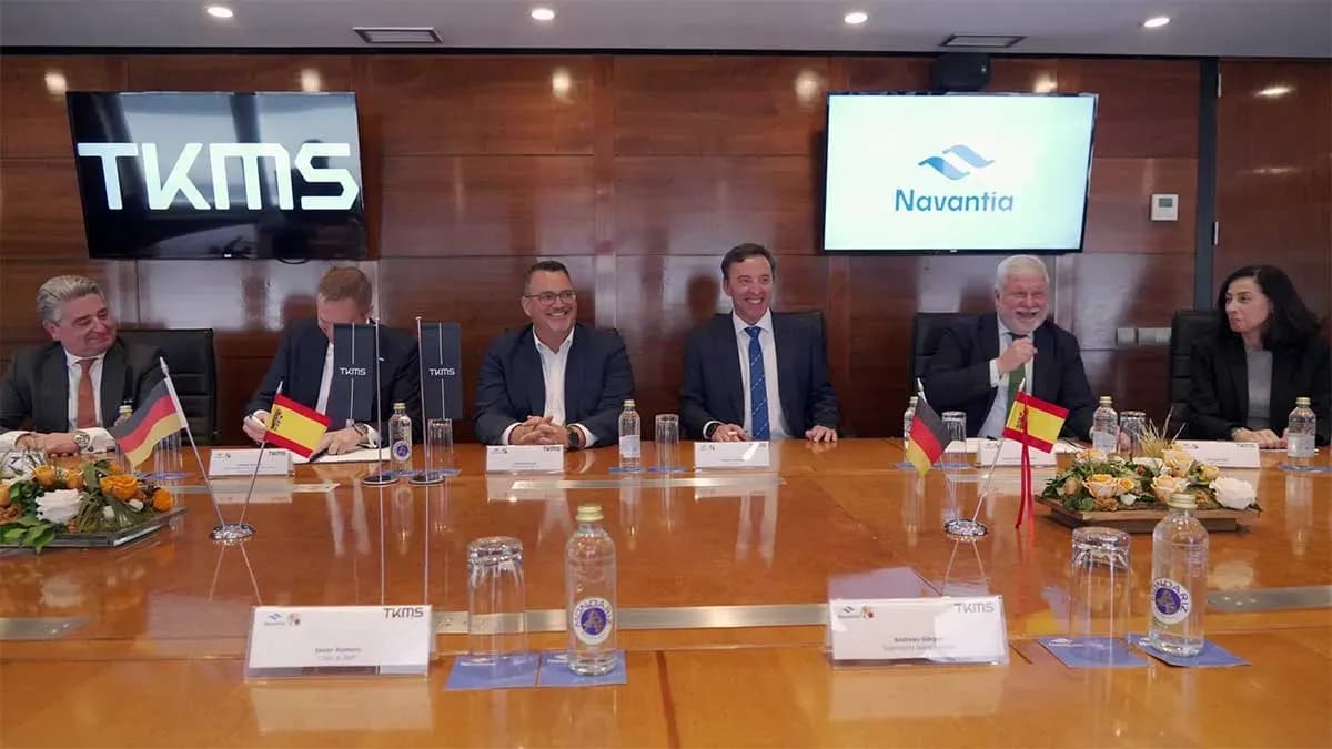 TKMS y Navantia firman un memorando de entendimiento para explorar la cooperación en construcción naval y la producción de submarinos