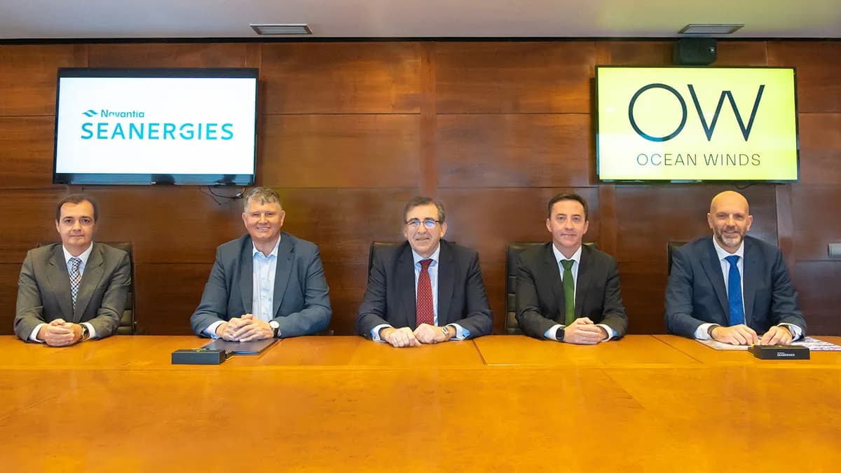 Ocean Winds contará con Navantia Seaenergies para la construcción de elementos para parques eólicos marinos