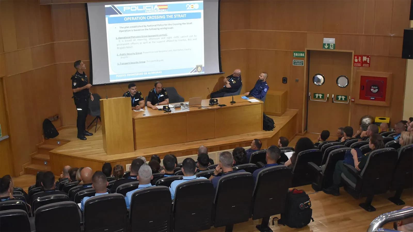 La Operación Minerva 2026 despliega en Ceuta a agentes de 15 países europeos para controlar los flujos migratorios durante la OPE
