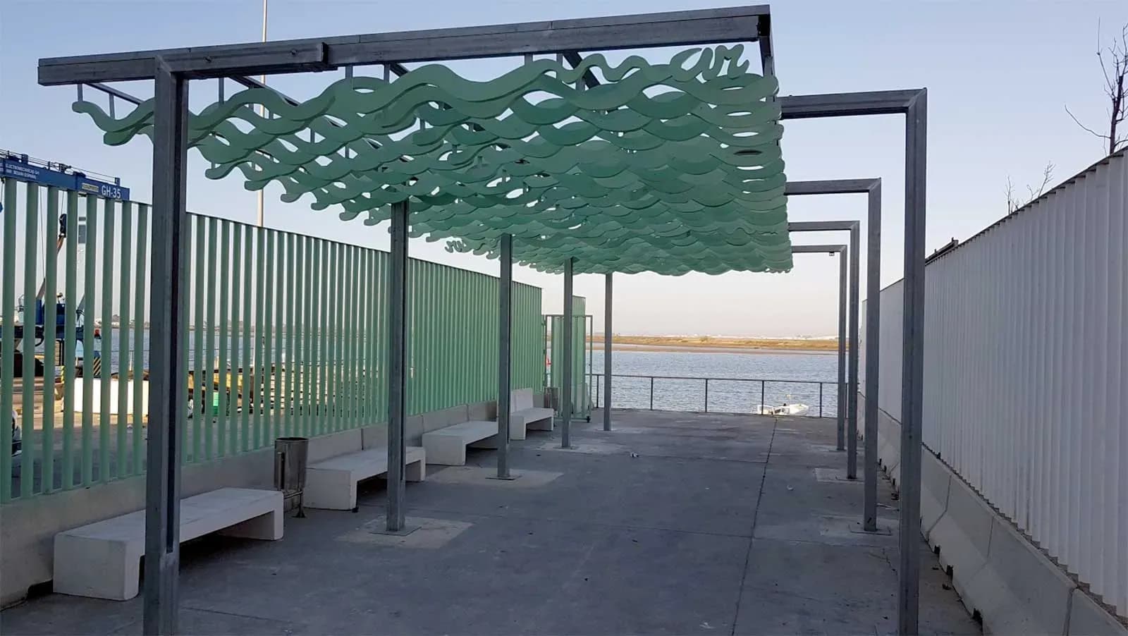 La Junta de Andalucía licita la finalización del pantalán de pasajeros del puerto de Isla Cristina