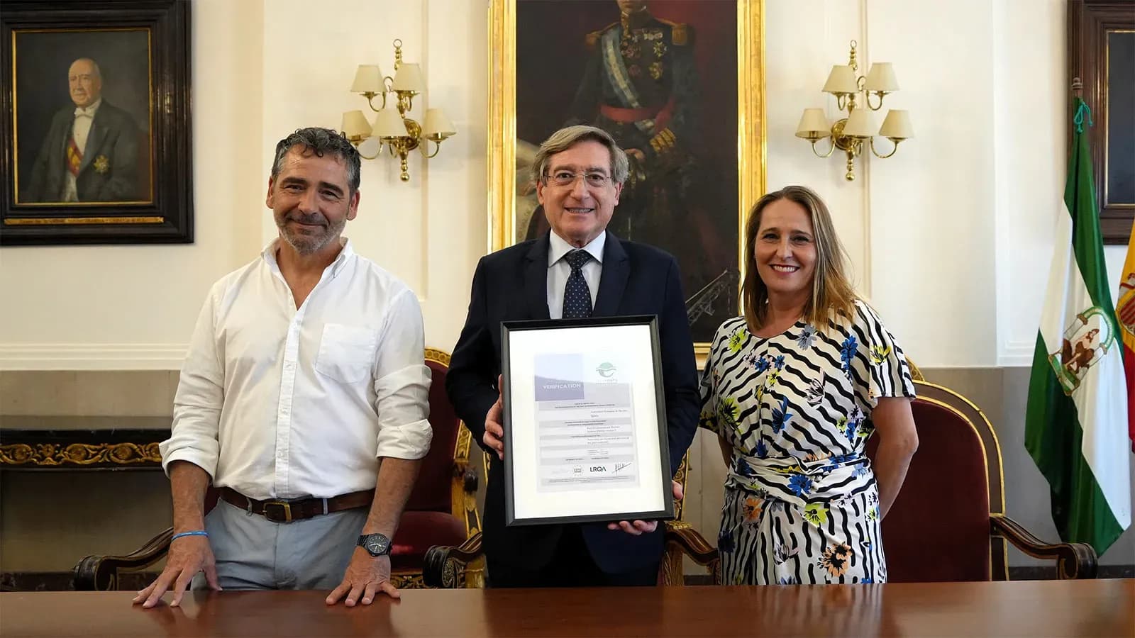 El Puerto de Sevilla renueva por tercera vez consecutiva la certificación PERS de gestión ambiental