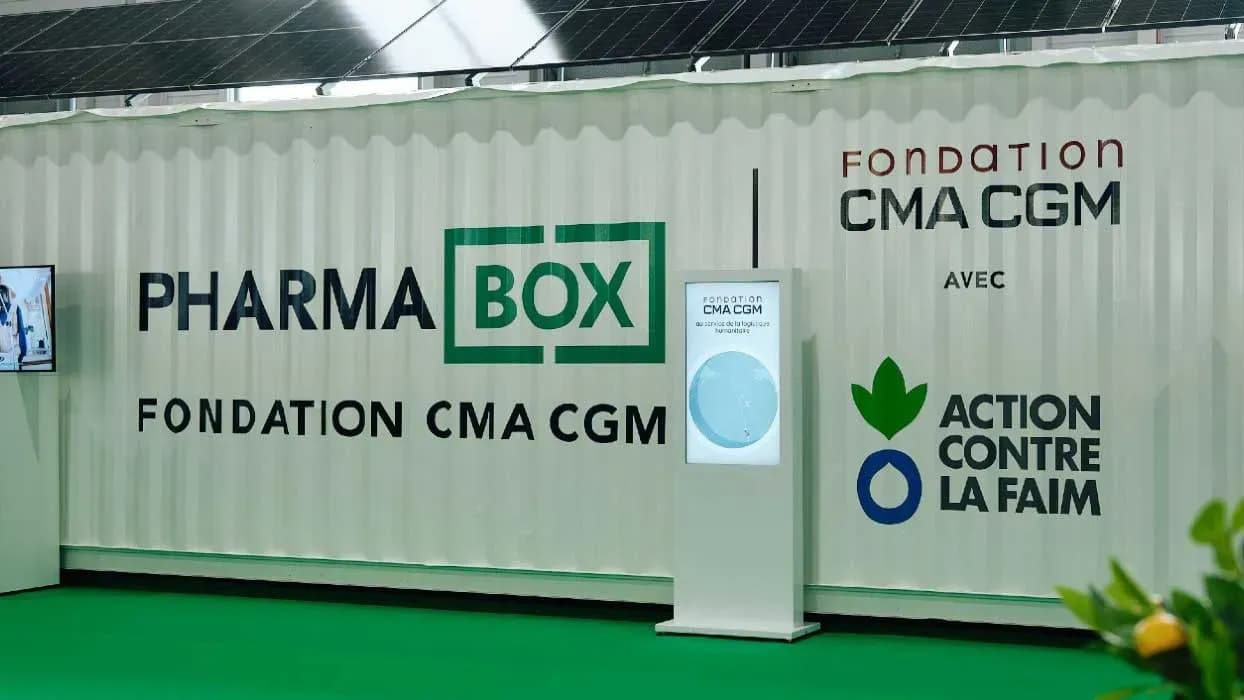 La Fundación CMA CGM presenta en SITL 2026 la PharmaBox para conservar medicamentos en zonas de crisis