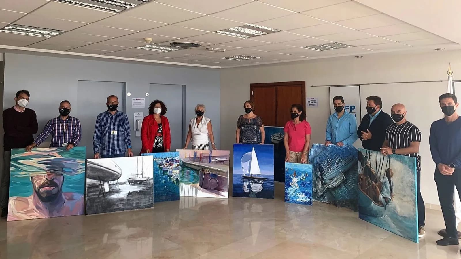 Fundación Puertos de Las Palmas rescata su fondo pictórico