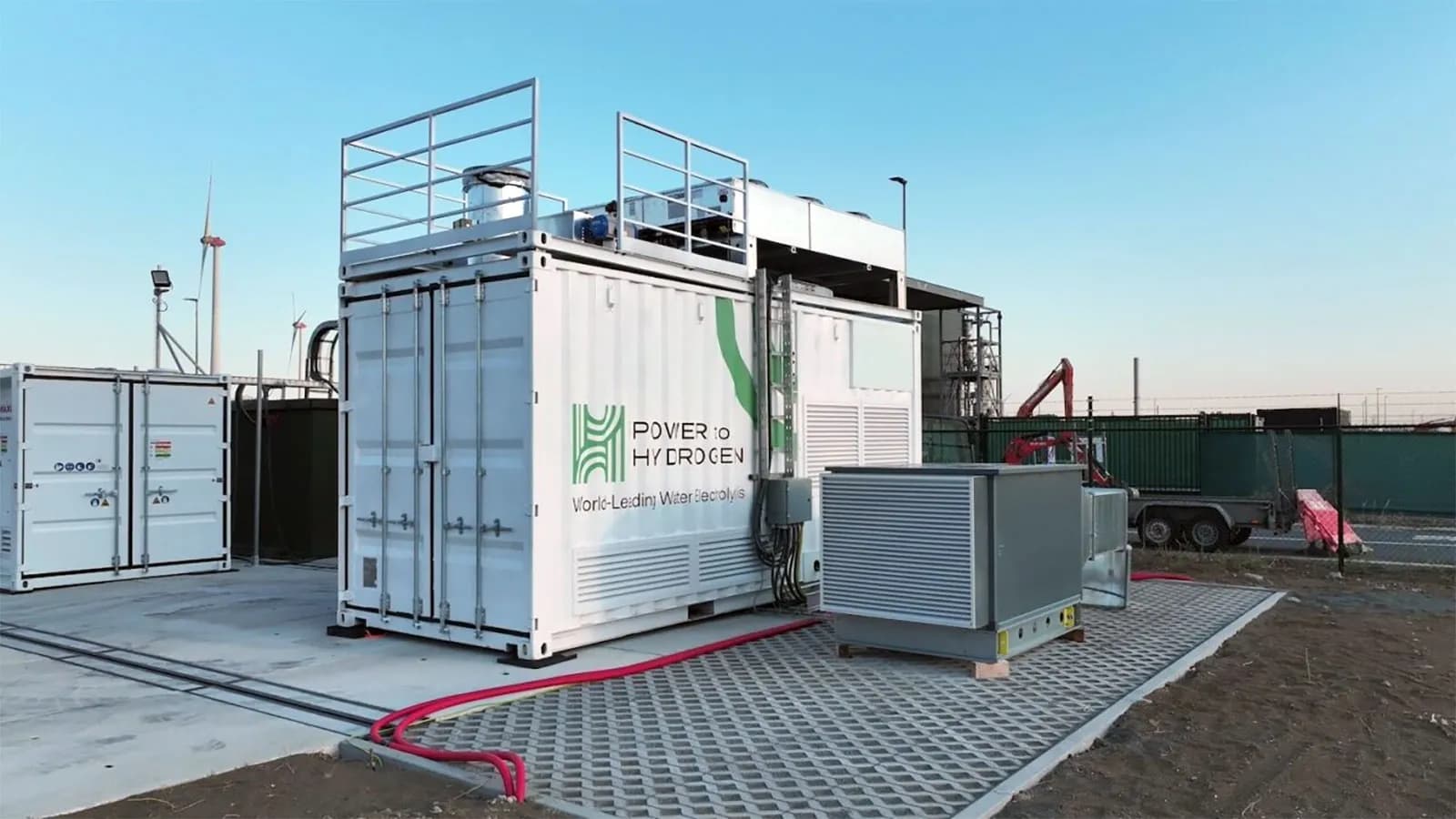 Power to Hydrogen instala un electrolizador AEM de 0,5 MW en el Puerto de Amberes-Brujas