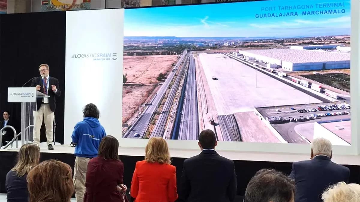 El Puerto de Tarragona presenta en Logistics Spain la terminal de Guadalajara-Marchamalo como puerta del centro peninsular al Mediterráneo