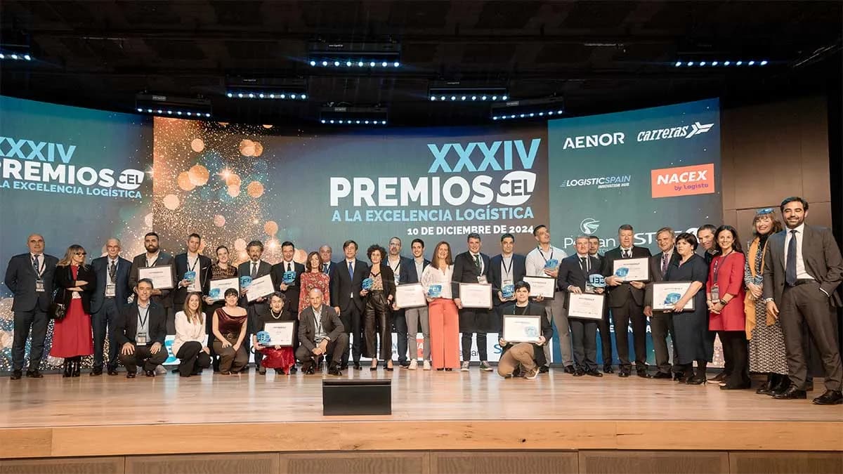 El Centro Español de Logística celebra la XXXIV edición de los Premios CEL a la Excelencia Logística