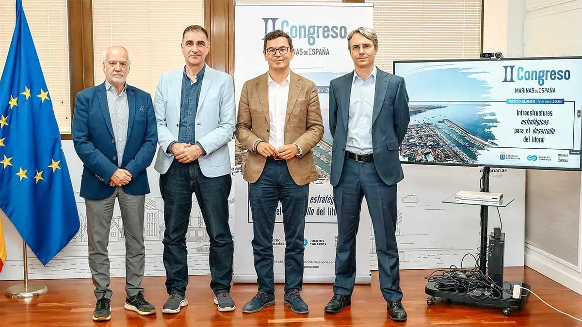 Gran Canaria acogerá en noviembre el II Congreso Nacional de Marinas de España con representantes de un centenar de puertos deportivos