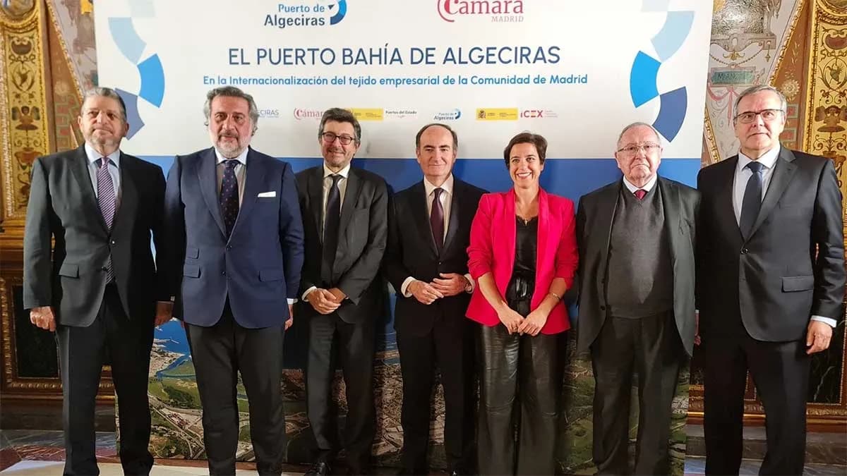 Más de cien asistentes en Madrid discuten el impacto del Puerto de Algeciras en la internacionalización empresarial