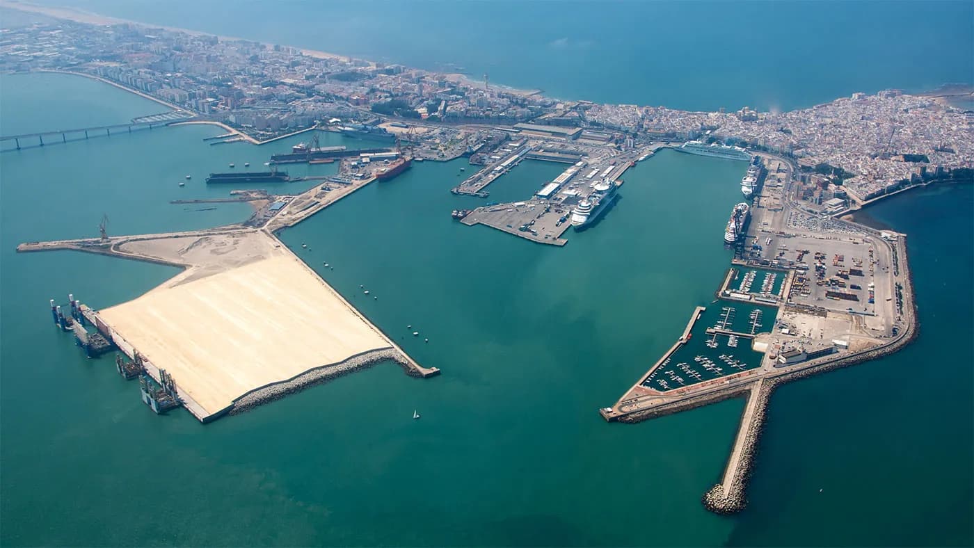 El Puerto de Cádiz adjudica a Concasa la ampliación de la Nueva Terminal de Contenedores
