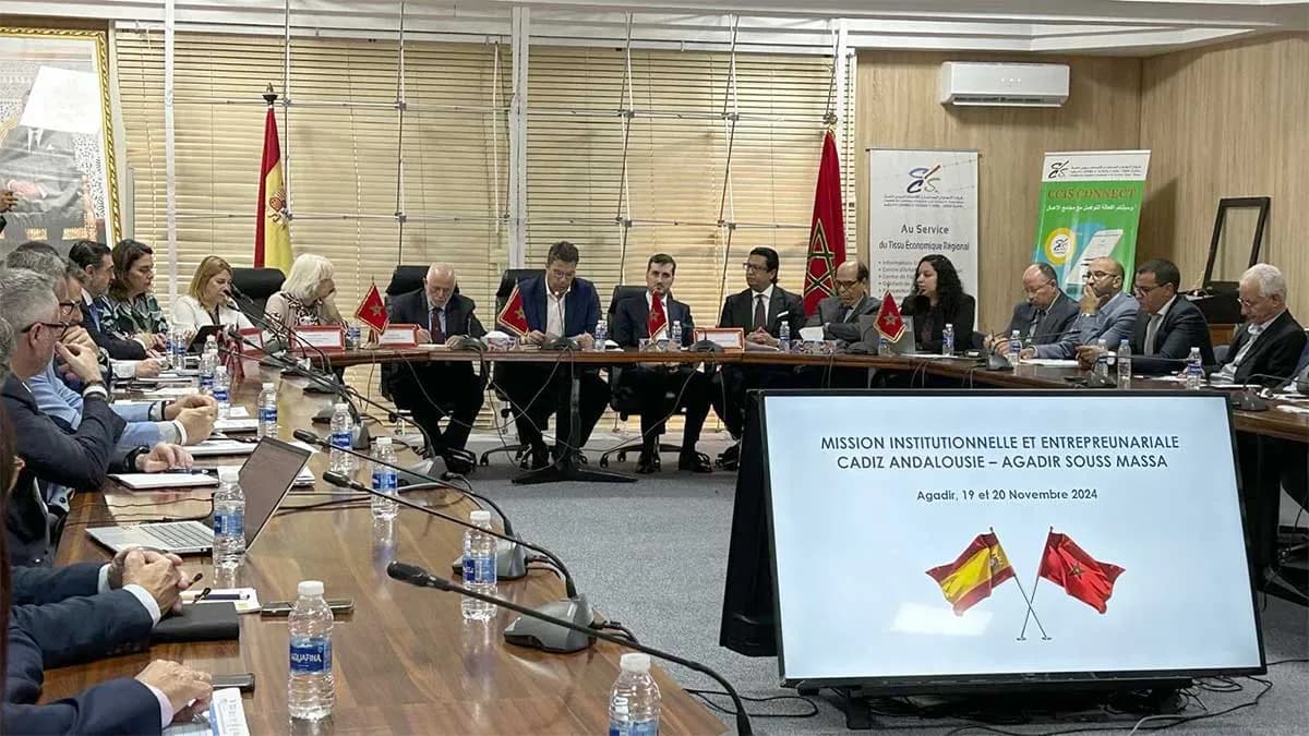 El Puerto de Cádiz se posiciona en Agadir como puente estratégico para el comercio bilateral entre España y Marruecos