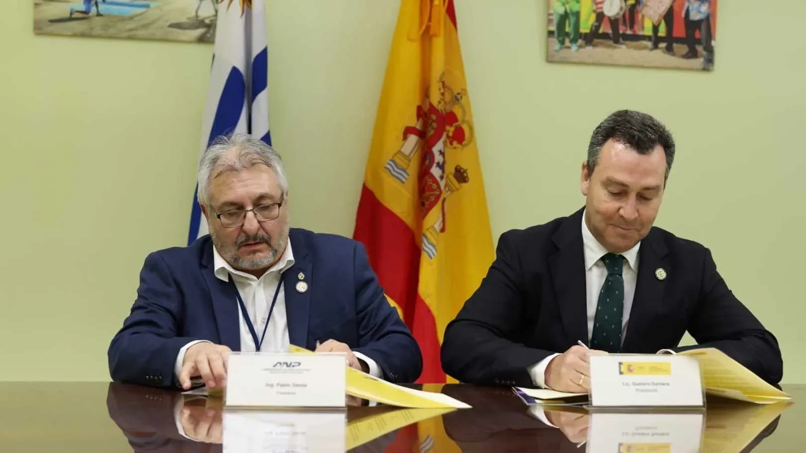 Puertos del Estado y la Administración Nacional de Puertos de Uruguay firman un acuerdo de cooperación