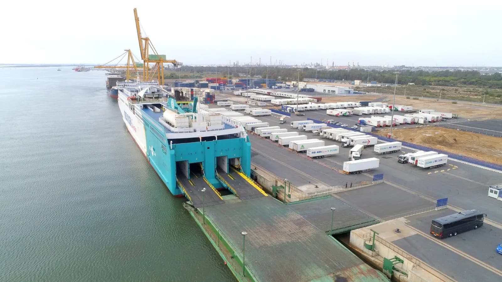 El Puerto de Huelva invierte más de 72 millones de euros en cinco grandes proyectos