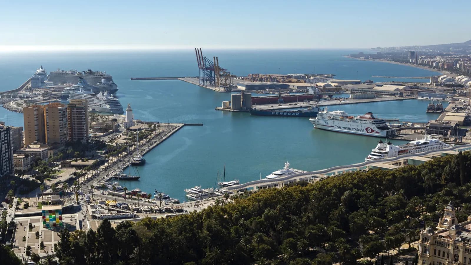 El Puerto de  de Málaga registra resultados positivos en 2022 a pesar de la desaceleración económica mundial