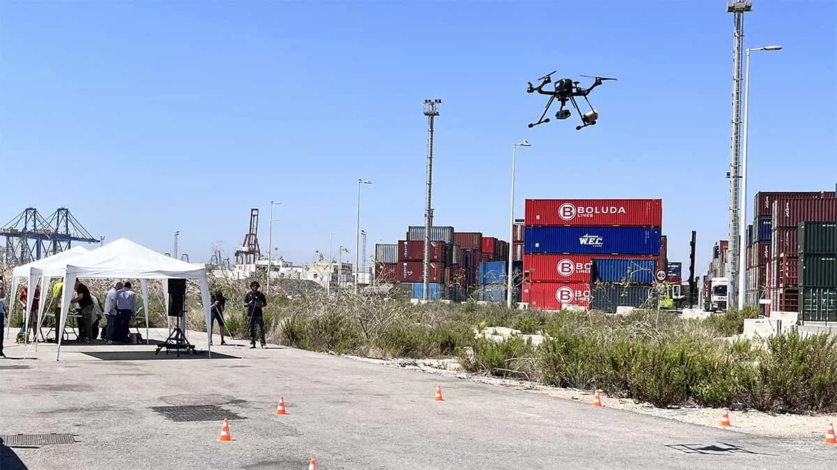 El Puerto de Valencia implementa tecnología avanzada en su estrategia de innovación para mejorar la seguridad