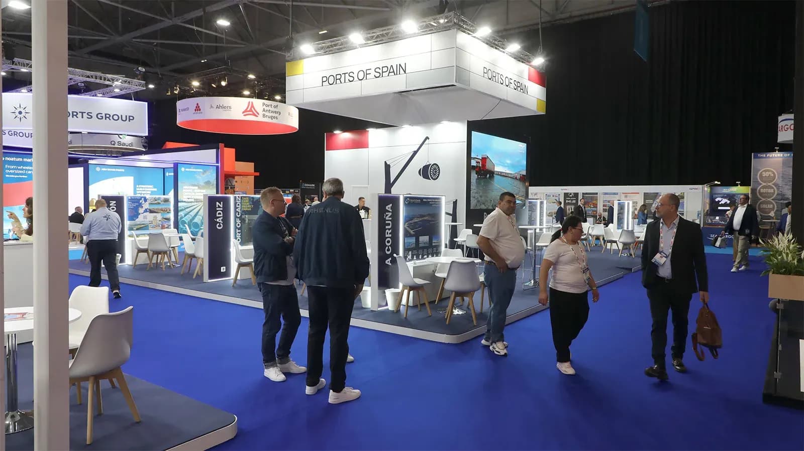 Spanish ports present their capacity to operate project cargo at Breakbulk Europe